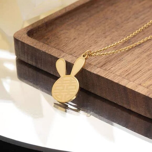 Jewelry - Gold Simple Rabbit Necklace